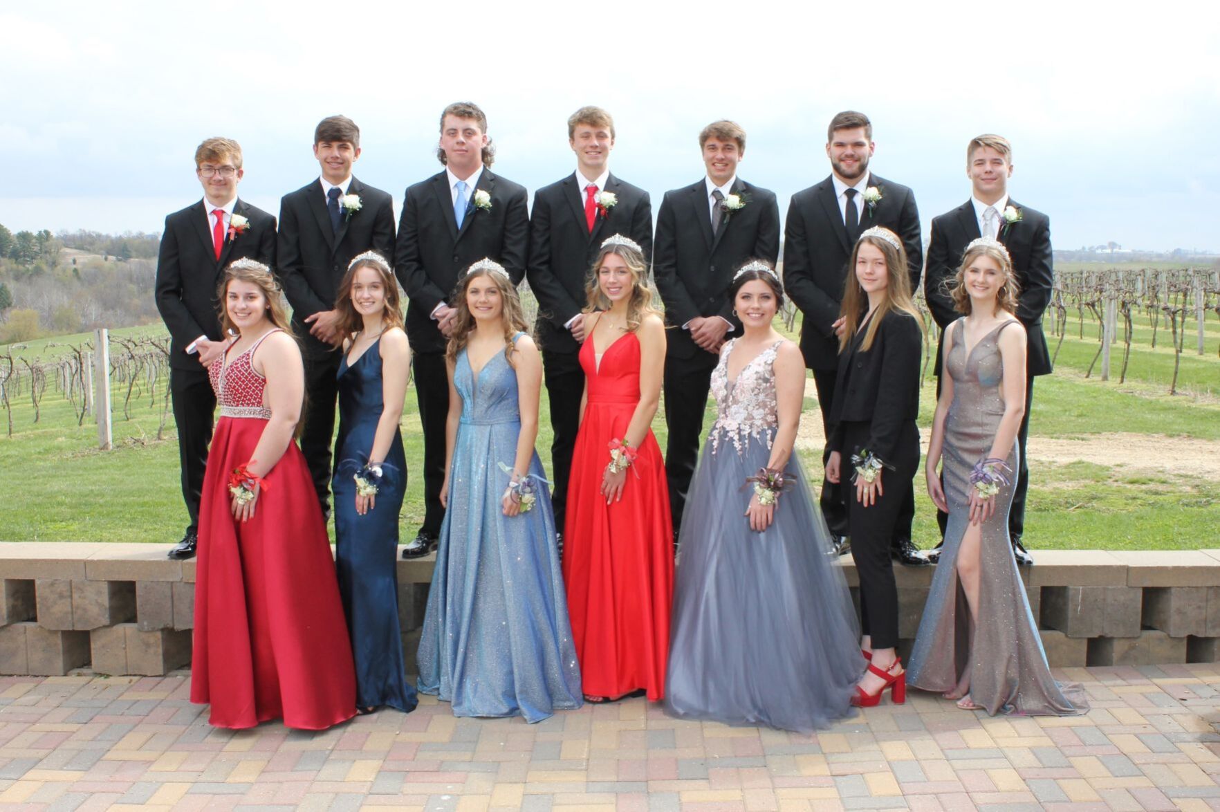VHS Class of 2021 prom court